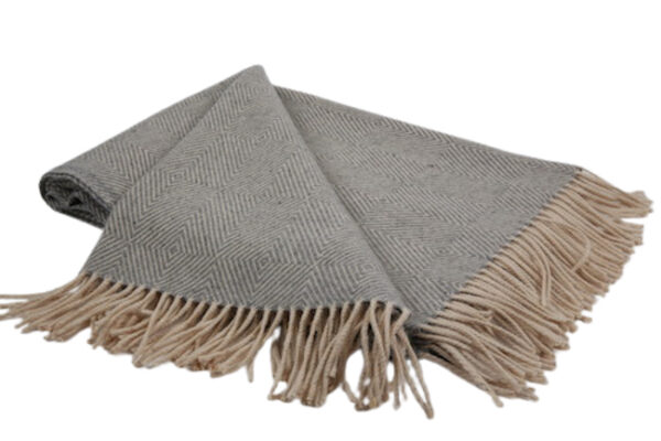 Ecola Lichtgrijze Plaid - Afbeelding 2