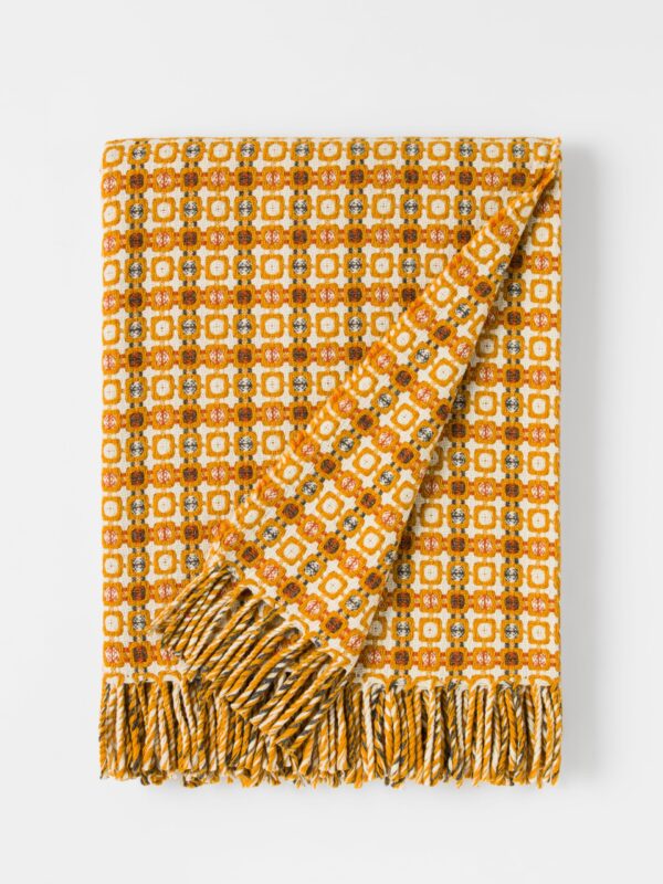 plaid-wol-oranje-rood-grijs-creme