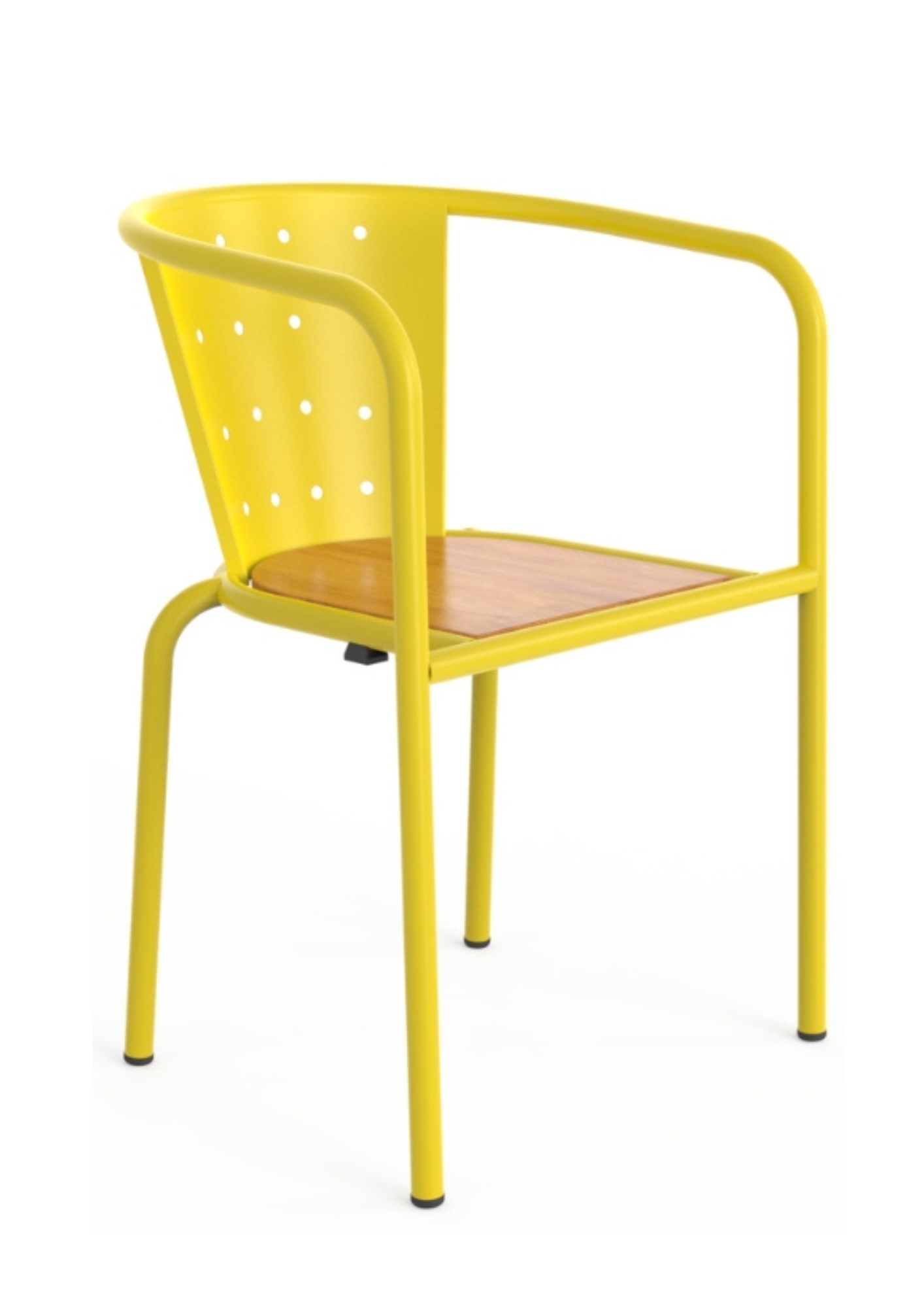 terrasstoel-horeca-adico-508-metaal-hout-geel