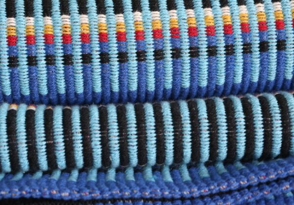 Blauwe Katoenen Portugese Plaid - Afbeelding 6