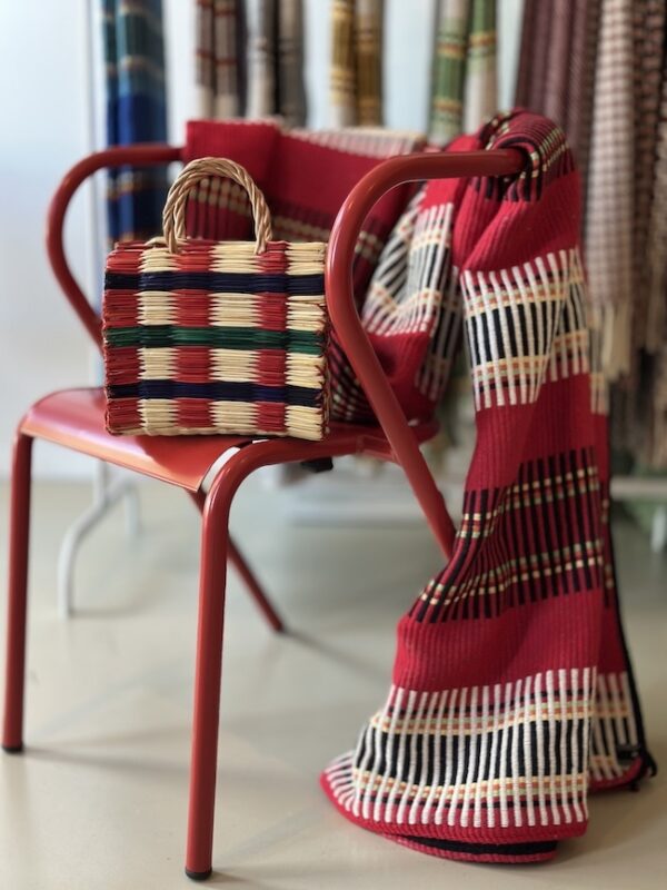 Rode Katoenen Portugese Plaid - Afbeelding 2