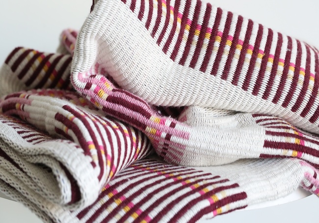 Bordeaux Katoenen Portugese Plaid