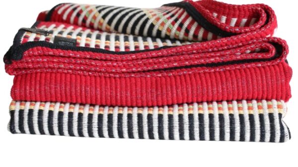 Rode Katoenen Portugese Plaid - Afbeelding 3
