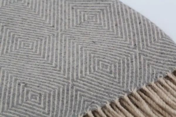 Ecola Lichtgrijze Plaid