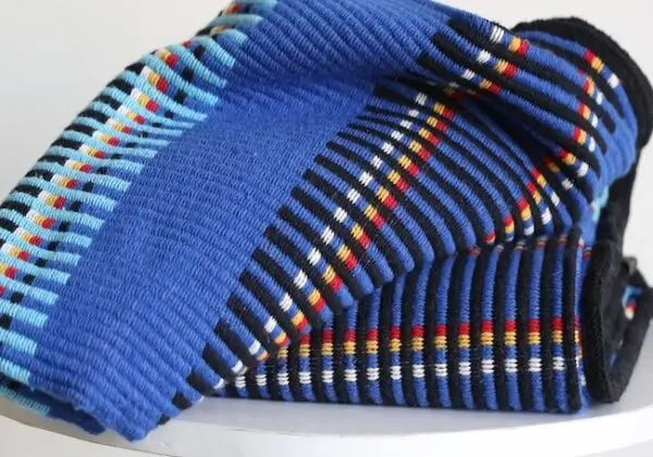 Blauwe Katoenen Portugese Plaid